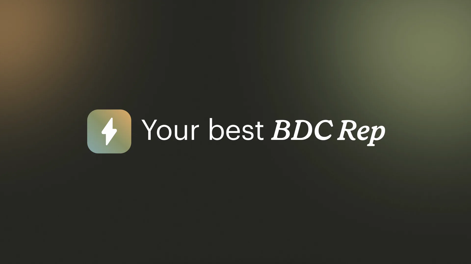 Your best BDC Rep title